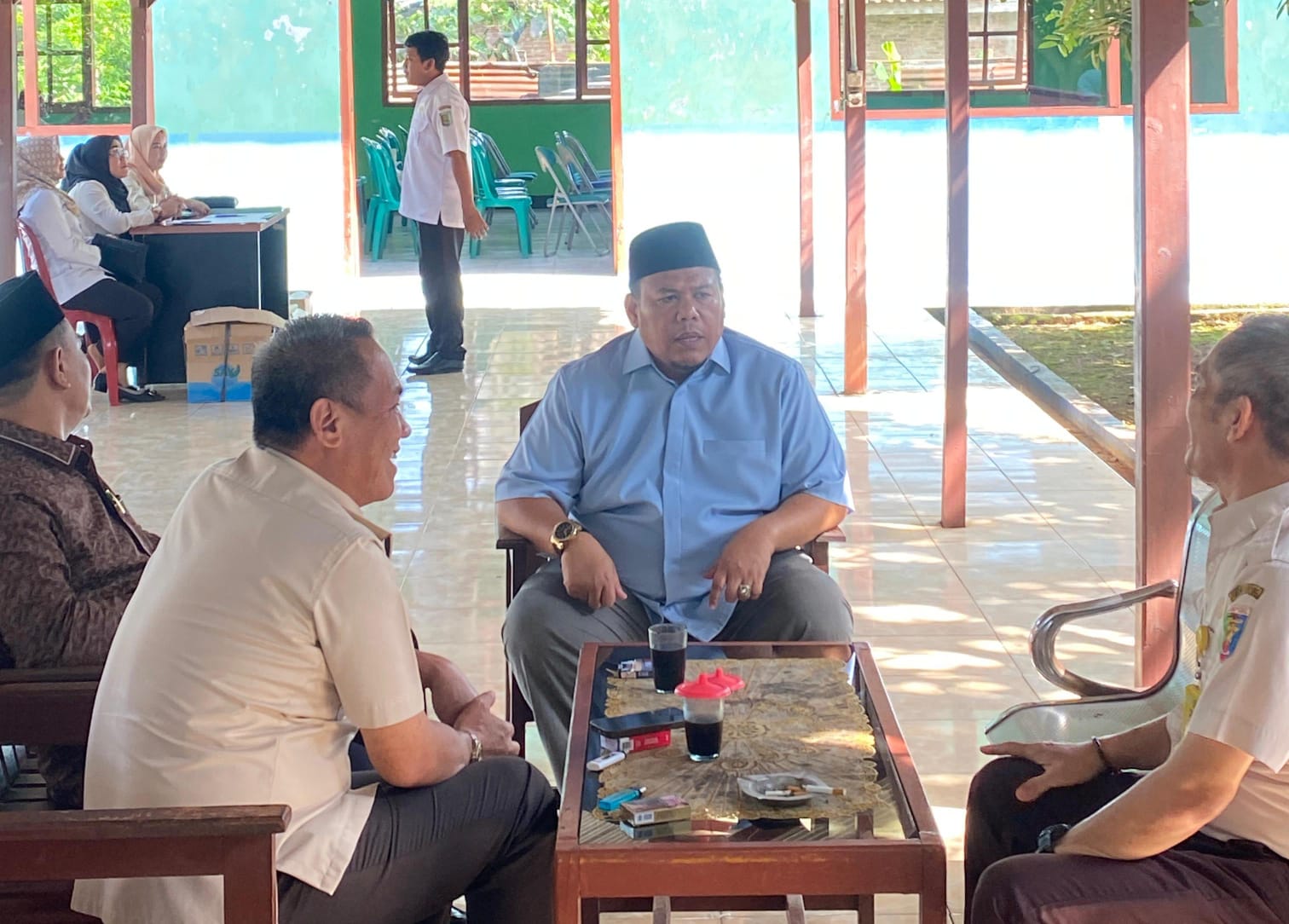 Silaturahmi ke Kecamatan Kedondong, Suriansyah Tekankan Pentingnya Netralitas ASN