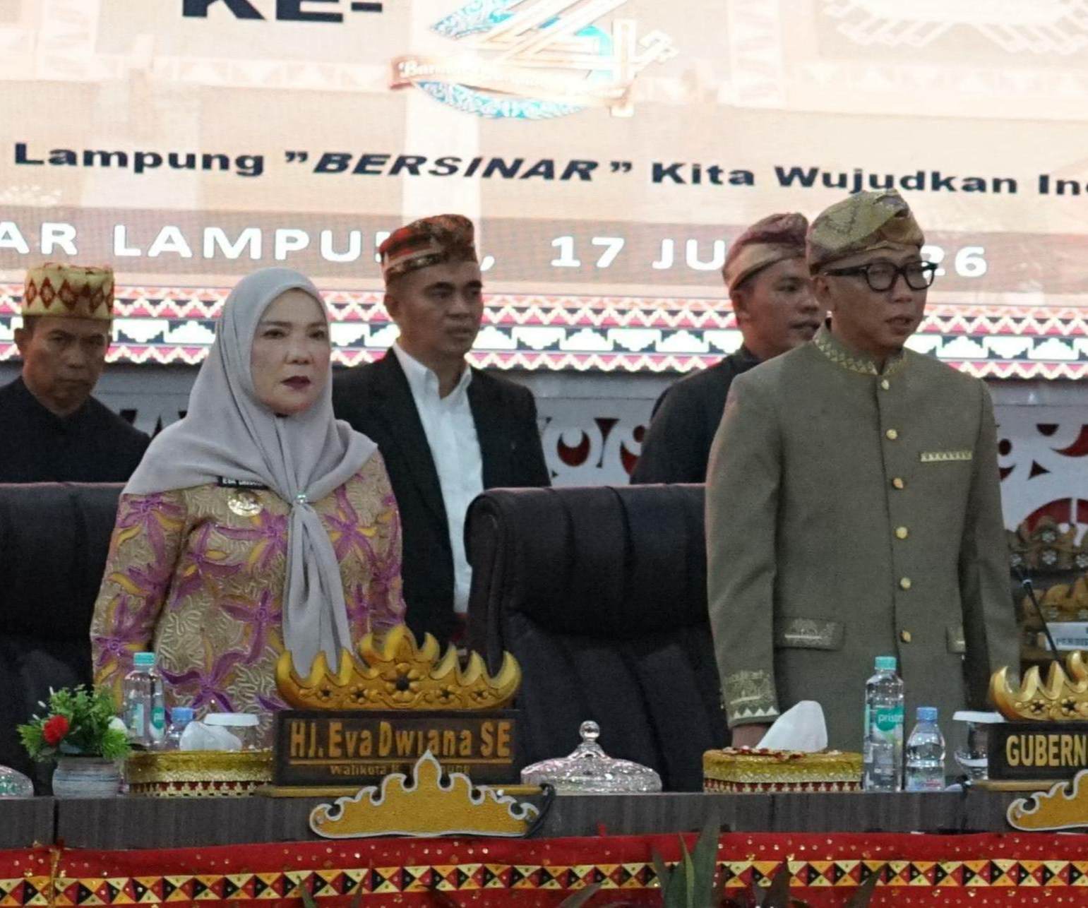 Sinergi Walikota dan Gubernur, Gaungkan Semangat Indonesia Emas di HUT ke-344 Bandar Lampung