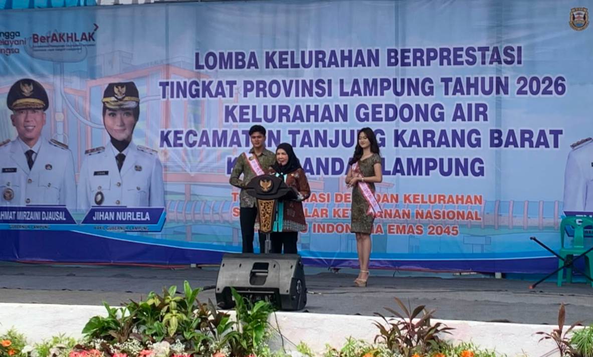 Pemkot Bandar Lampung Targetkan Gedong Air Lolos ke Lomba Kelurahan Nasional
