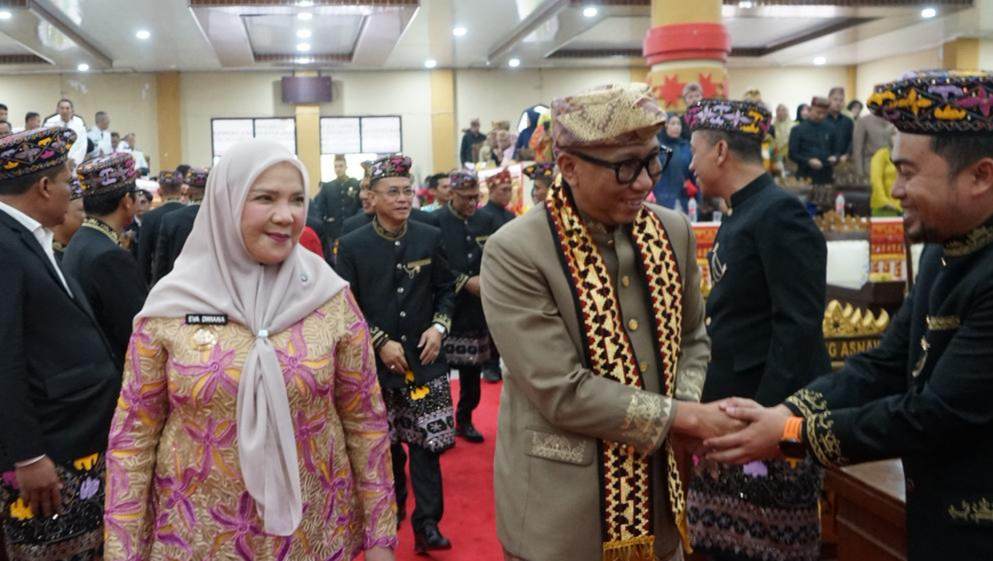 344 Tahun Bandar Lampung: Eva Dwiana Gaungkan Kolaborasi, Mirza Puji Capaian Pemkot