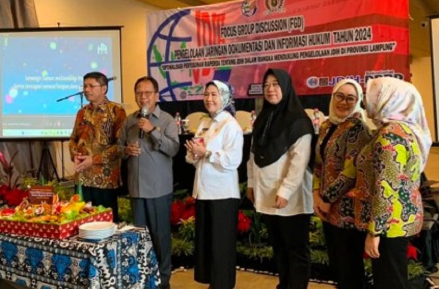 JDIH DPRD Lampung Gelar FGD