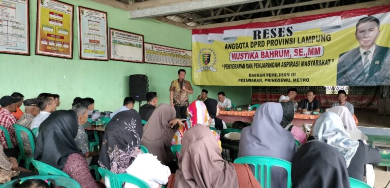 Kades Tempel Rejo: Sejarah Kita Punya DPRD Provinsi Lampung