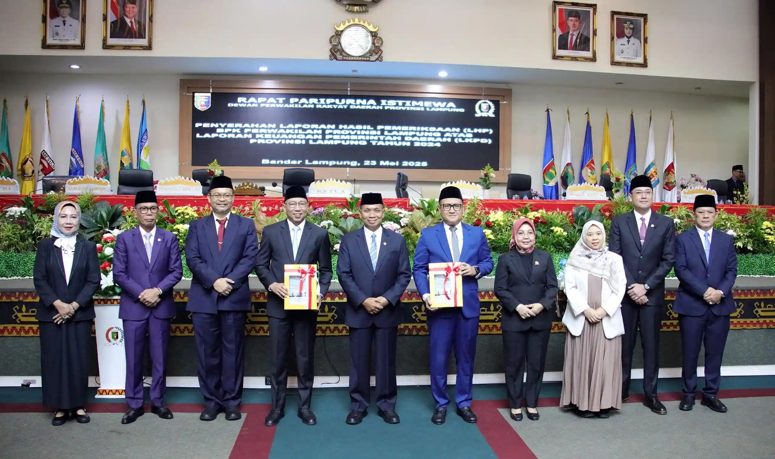 Lampung Kembali Torehkan Prestasi, 11 Kali Berturut-turut Raih WTP