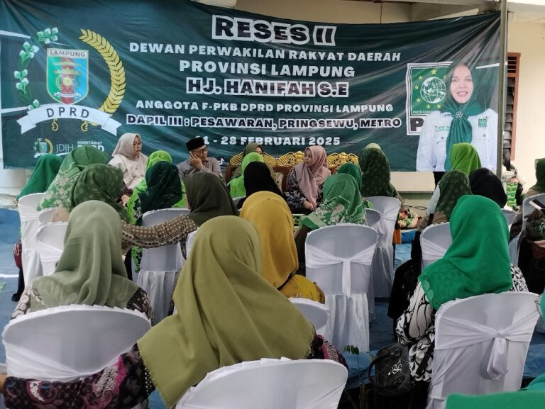Muslimat NU Pesawaran Minta Pembinaan UMKM dan KWT