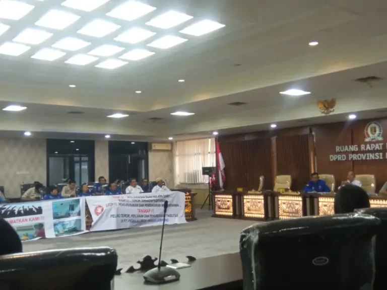 PT Prima Alumga Mesuji Minta Perlindungan Hukum ke DPRD Lampung, ini Sebabnya