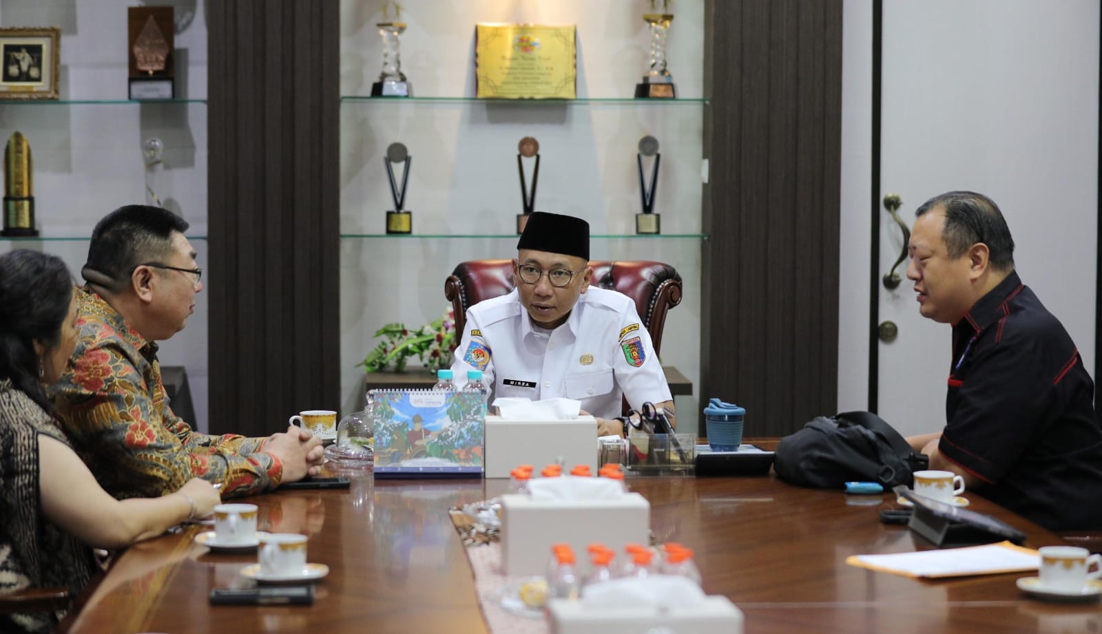 Pemprov Lampung Buka Peluang Kerja Sama dengan Perusahaan Industri Maritim Terkemuka Tiongkok