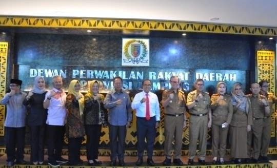 Pj. Gubernur Lampung Kunjungan Kerja ke DPRD Provinsi Lampung