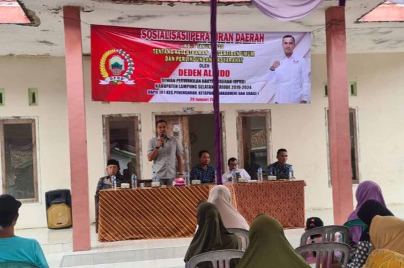 Deden Alindo Himbau Masyarakat Untuk Memahami Perda No. 3 Tahun 2020 Tentang Ketentraman Dan Ketertiban Umum