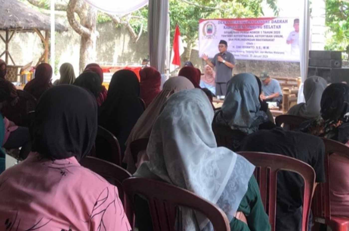 Kenalkan Produk Hukum Perda No:3 Tahun 2020, Ketua Komisi I Dwi Riyanto berharap Masyarakat Kondusif