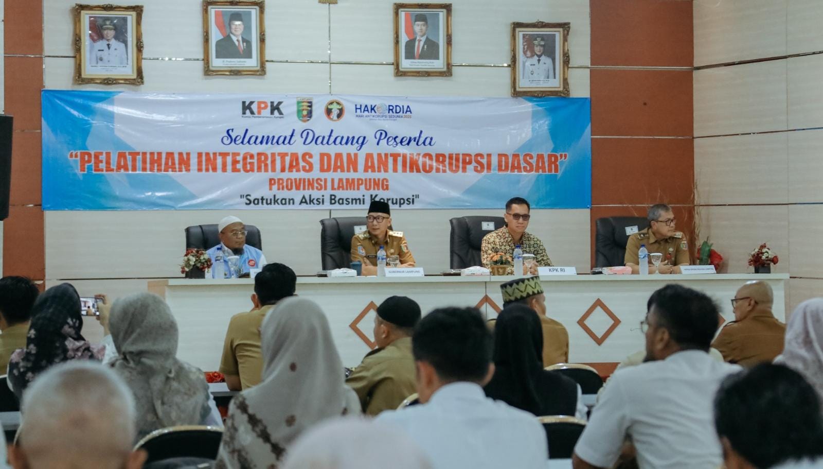 Gubernur Lampung Buka Pelatihan Integritas dan Anti-Korupsi Tingkat Dasar