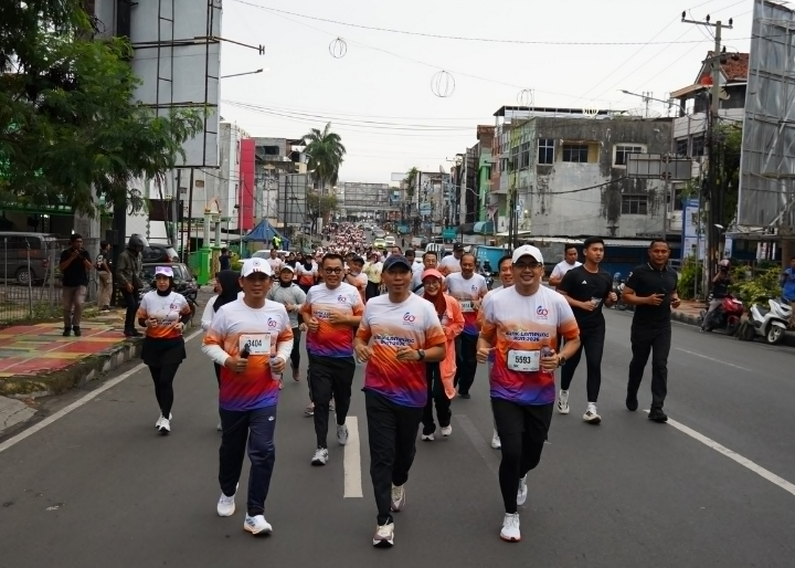 Gubernur Lepas Peserta Bank Lampung RUN 2026, Apresiasi Kontribusi untuk UMKM Dinas Kominfotik Provinsi Lampung