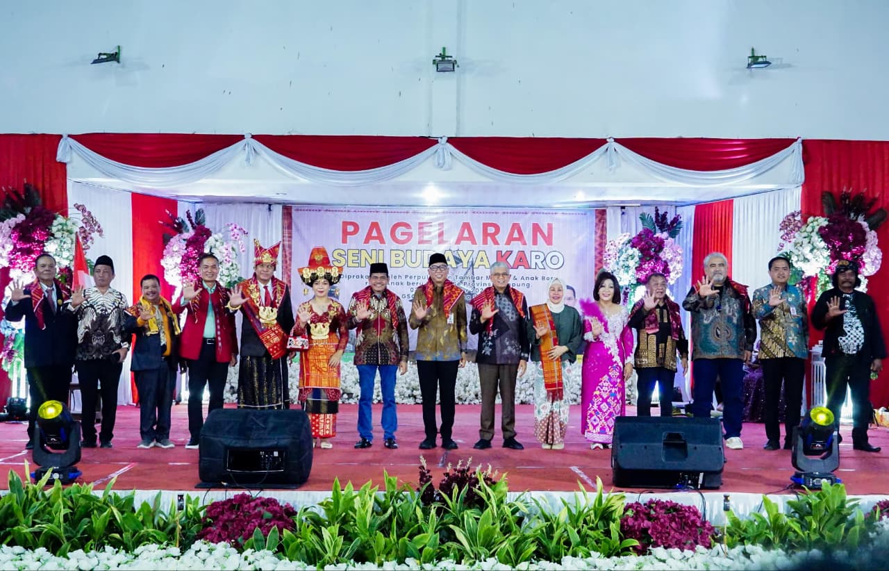 Gubernur Mirza Apresiasi Kontribusi Masyarakat Karo dalam Pembangunan Lampung