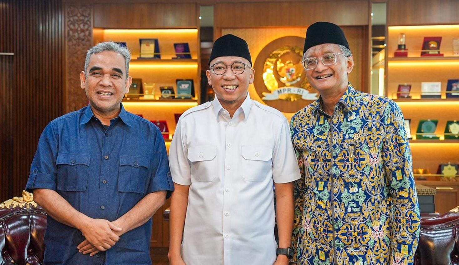 Gubernur Mirza Bersama Ketua MPR RI Lakukan Pertemuan dengan Menteri PUPR Dody Hanggodo di Jakarta, Ini yang Dibahas