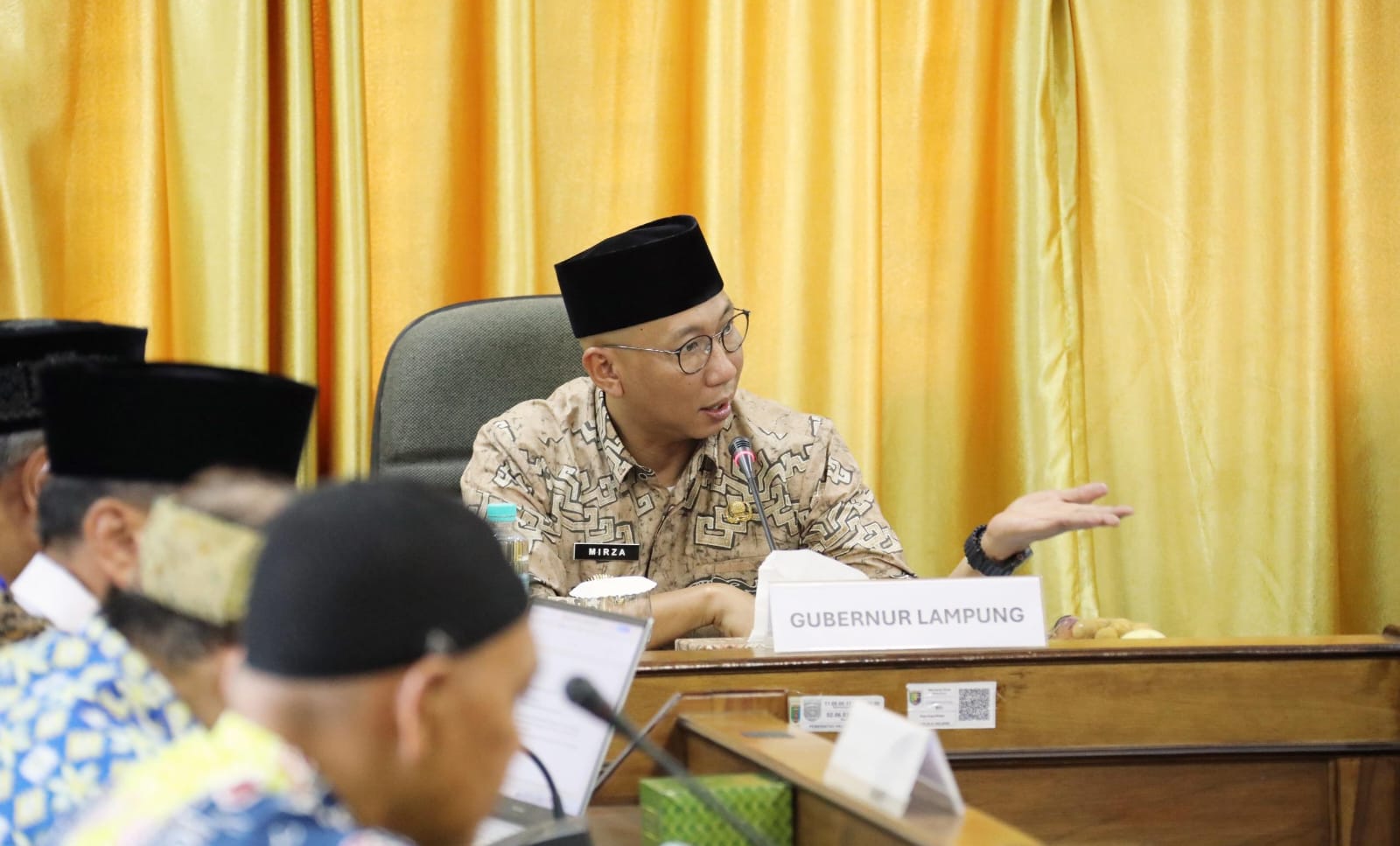 Gubernur Mirza Minta OPD Selaraskan Program Kerja dengan Visi Lampung Maju Menuju Indonesia Emas
