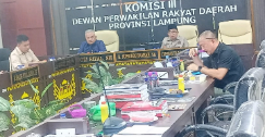 Komisi III DPRD Lampung Gelar RDP bersama OPD mitra kerja