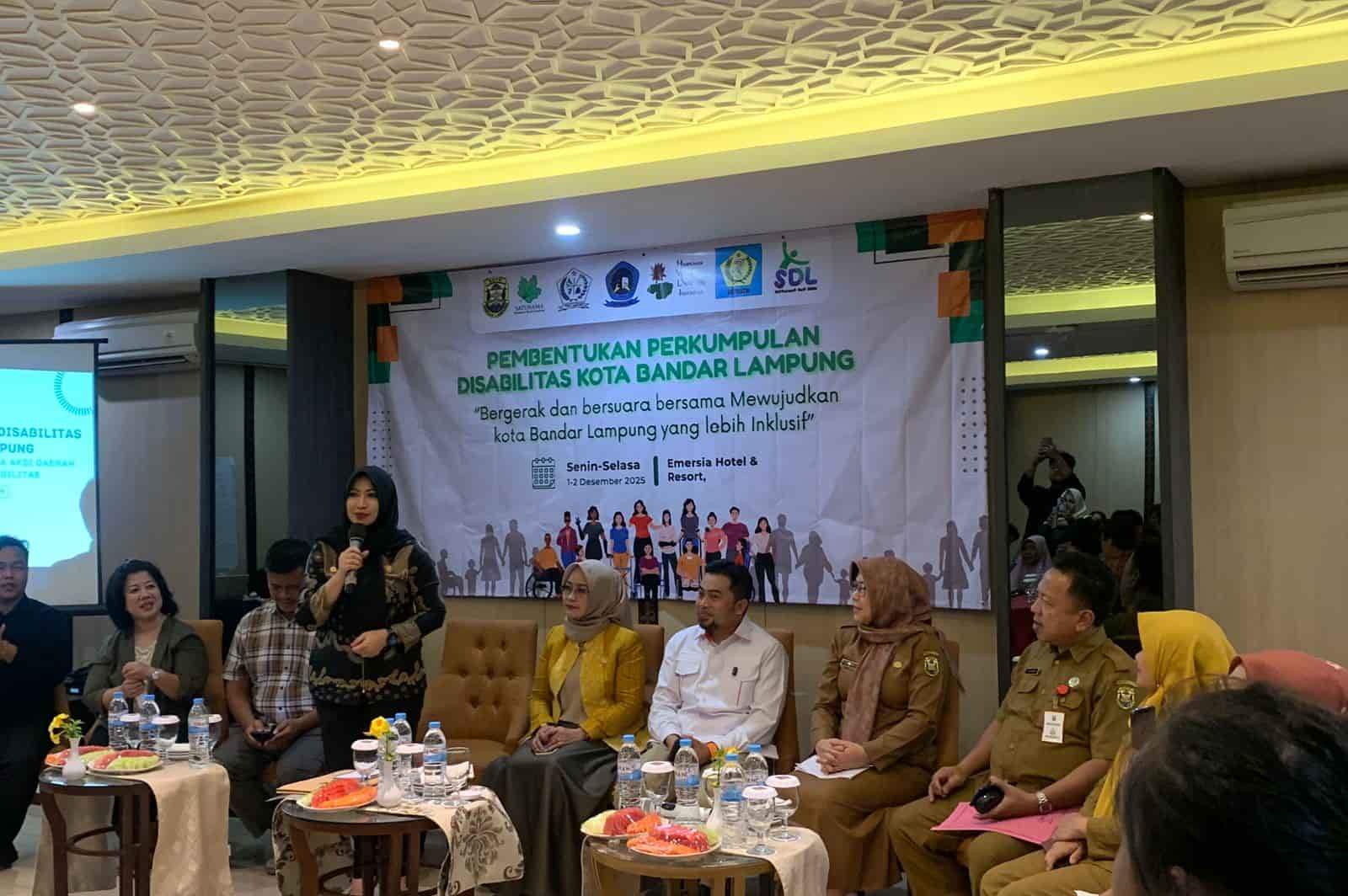 DPRD Kota Bandarlampung Dukung Pembentukan Perkumpulan Disabilitas