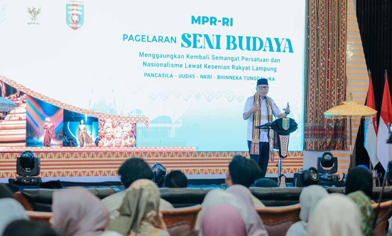 MPR RI Gelar Pagelaran Seni Budaya di Lampung