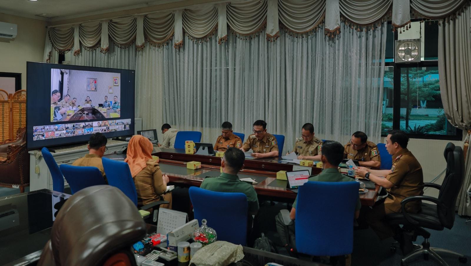 Pemprov Lampung dan Jajaran Kodam XXI/Radin Inten Lakukan Pendataan Lahan Untuk Pembangunan Kopdes