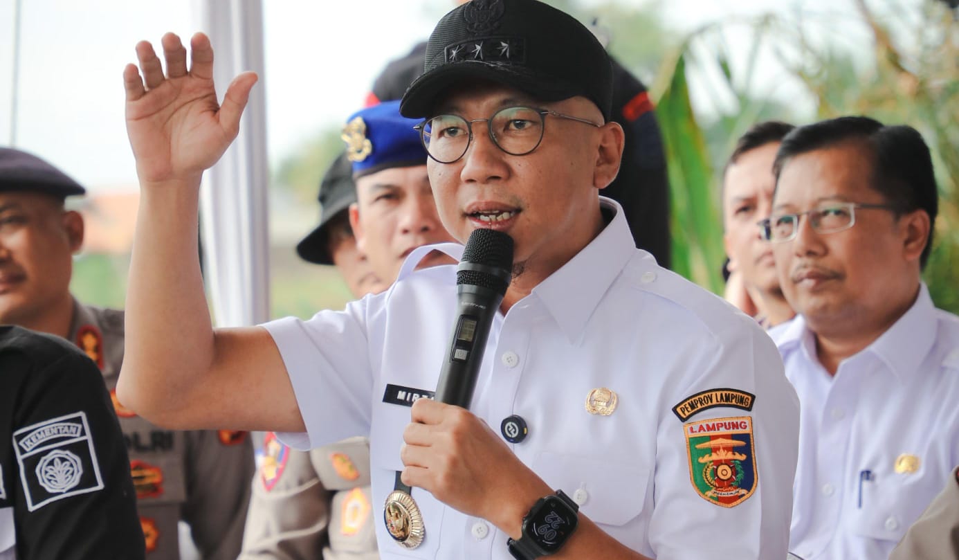 Pemprov Lampung Gaspol Musim Tanam Kedua, Targetkan 3,5 Juta Ton Padi di Tahun 2025