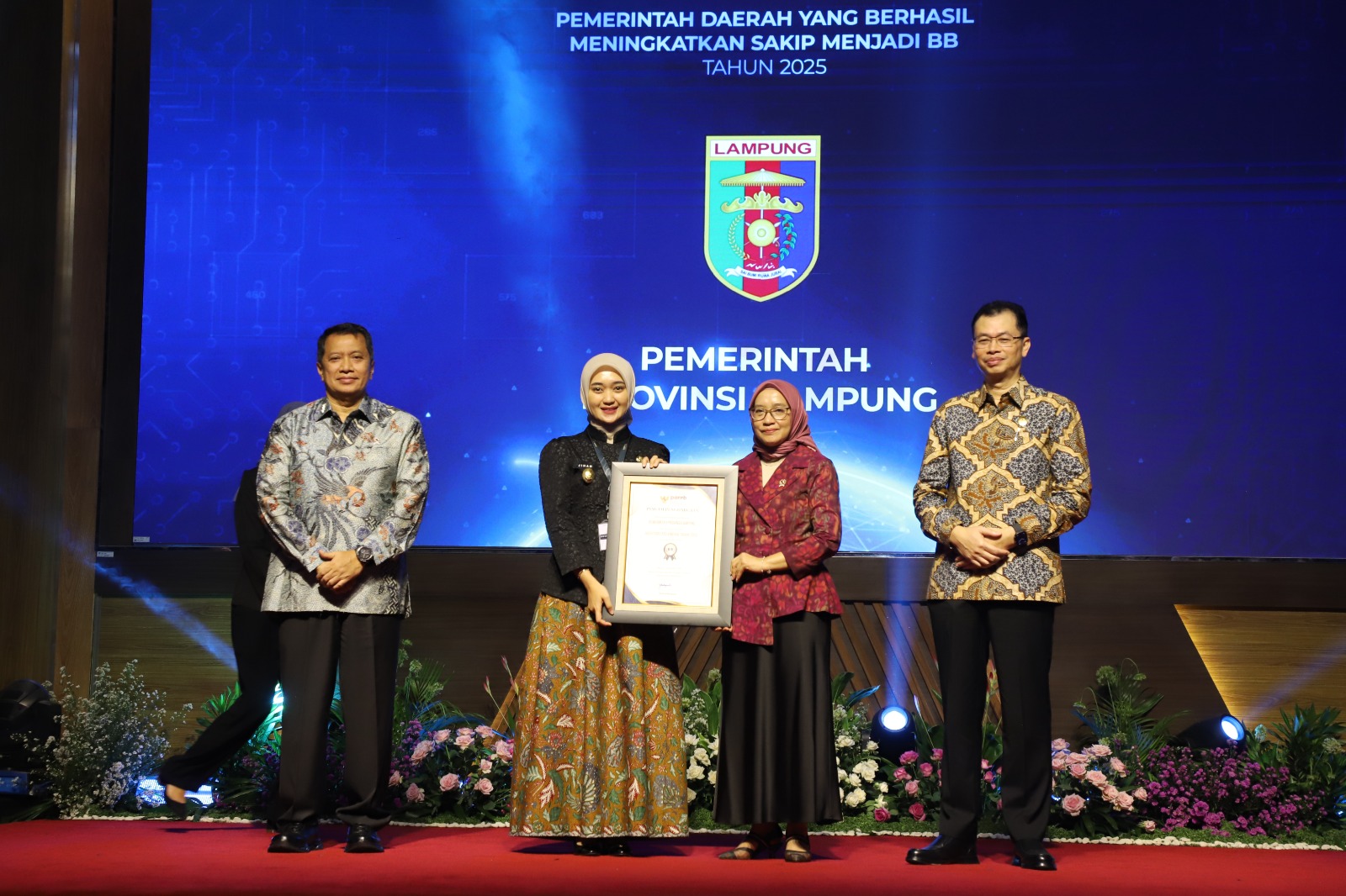 Pemprov Lampung Raih Penghargaan dari KemenPan RB dan Raih Penghargaan Zona Integritas WBK dan WBBM