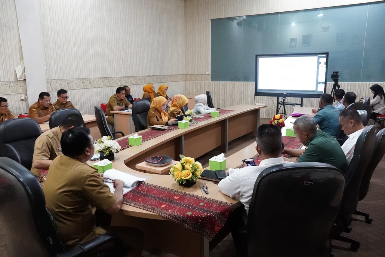 Rakor Inflasi Februari 2026, Pemprov Lampung Dorong TPID Lebih Aktif Awasi Harga Pasar