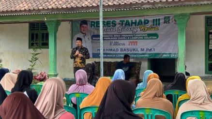 Reses di Natar, Abas Angkat Masalah Bansos dan Irigasi