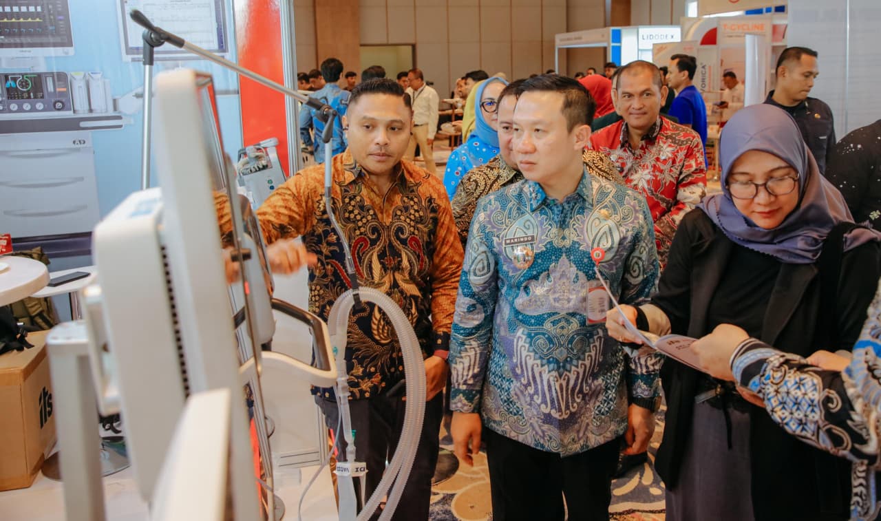 Sekdaprov Marindo Buka Artnesthesia 2025 di Perdatin Lampung