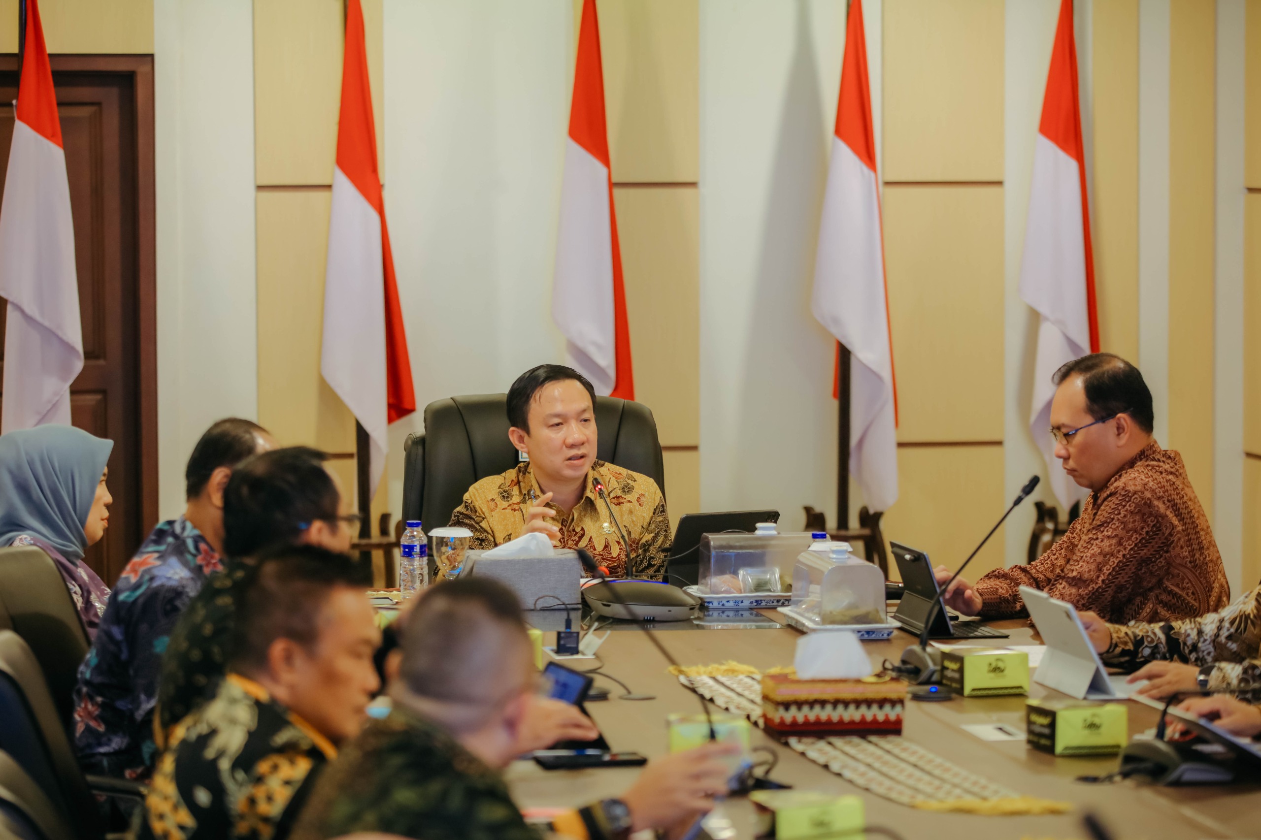 Sekdaprov Pimpin Rakor RKPPD bersama KPK RI