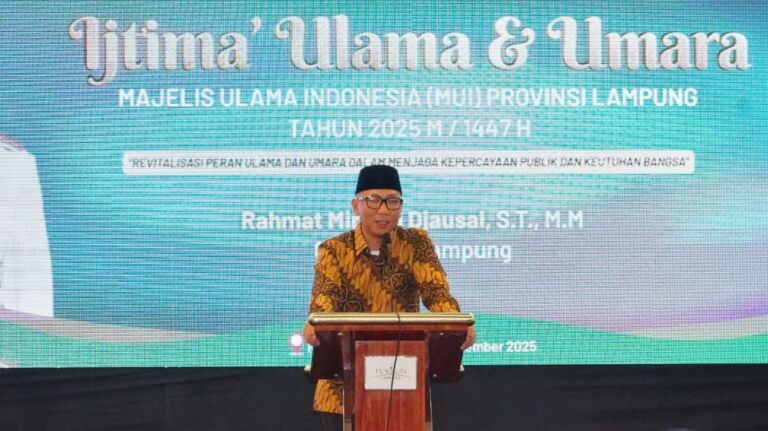Gubernur Mirza Tegaskan Sinergi Ulama dan Umara Jadi Kunci Keutuhan Bangsa