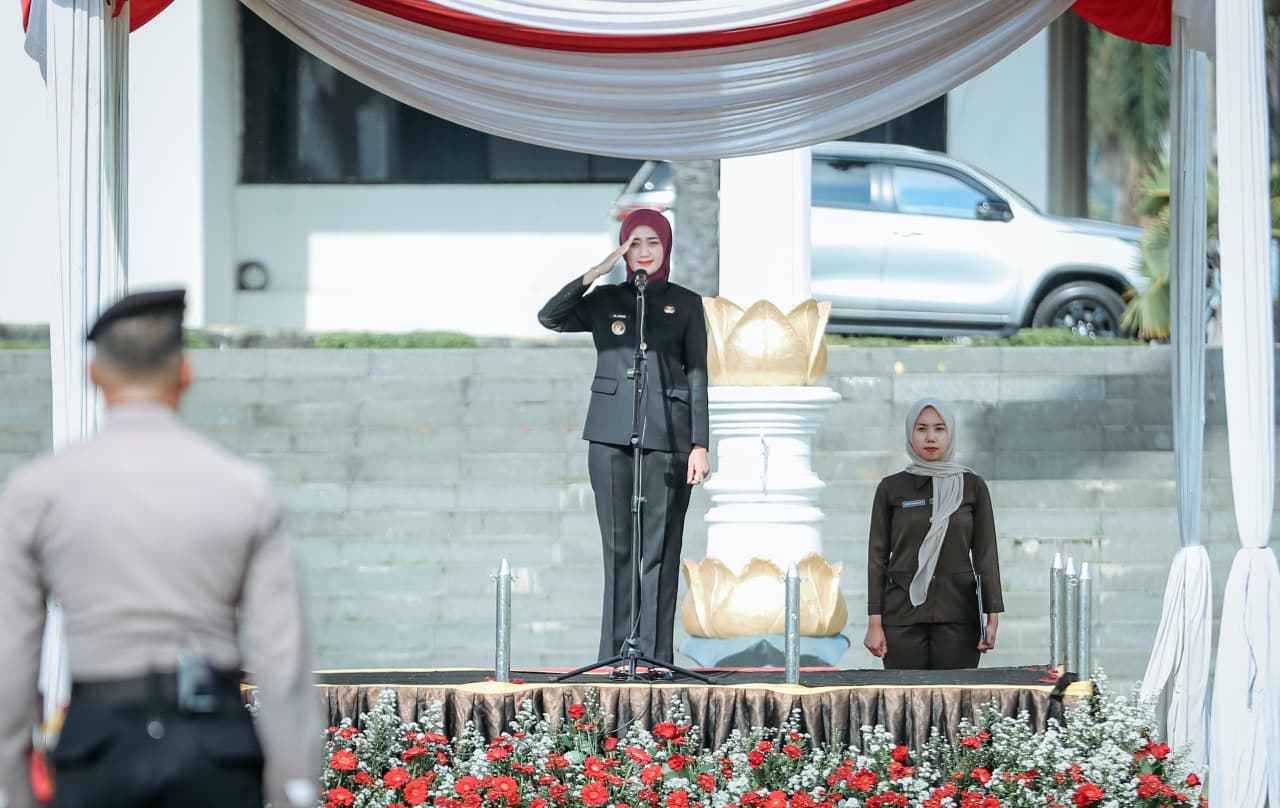 Upacara Hari Kesaktian Pancasila Tahun 2025, Wagub Jihan Ajak Generasi Muda Lampung Lakukan Hal Ini