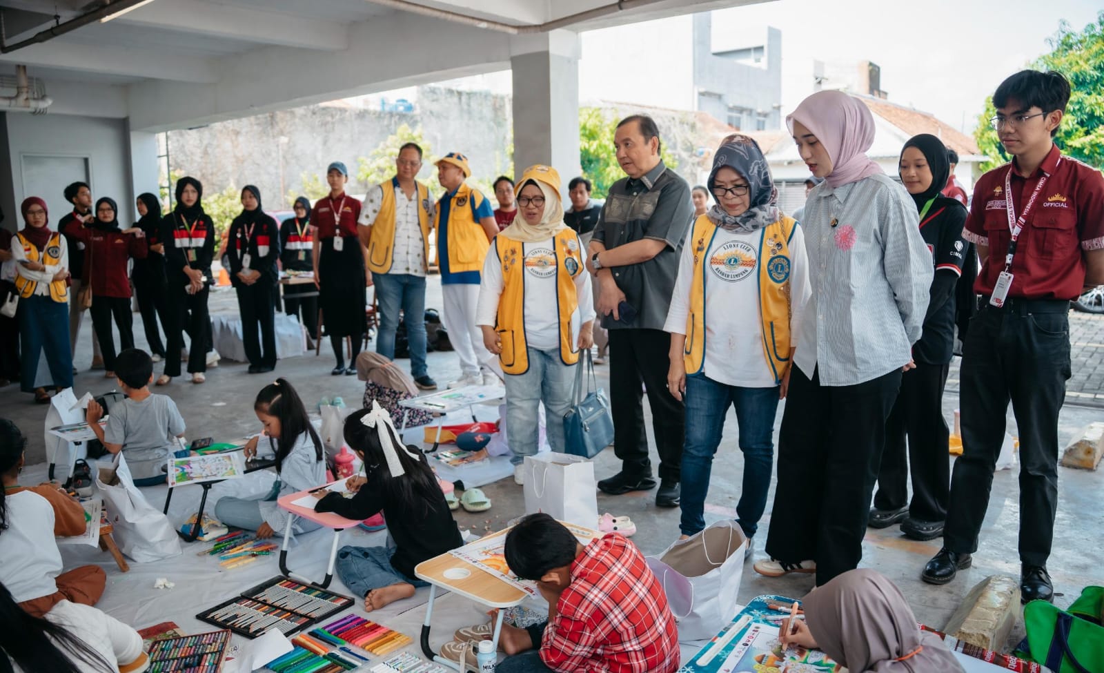 Wagub Jihan Hadiri Kegiatan Peduli Kesehatan Mental Anak Berkebutuhan Khusus yang Digelar CIMSA Fakultas Kedokteran Unila dan Lions Club Bandar Lampung