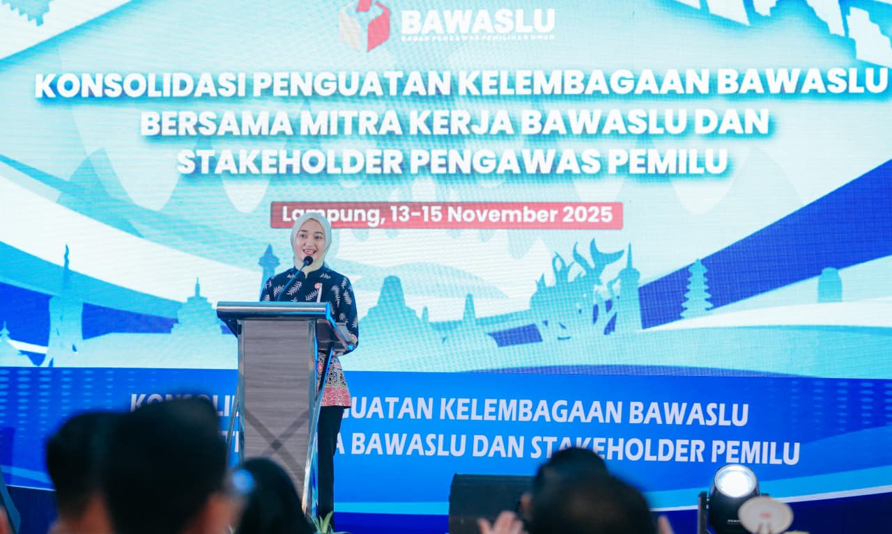 Wagub Jihan Hadiri Konsolidasi Penguatan Kelembagaan Bawaslu Bersama Mitra Kerja dan Stakeholder Pengawas Pemilu