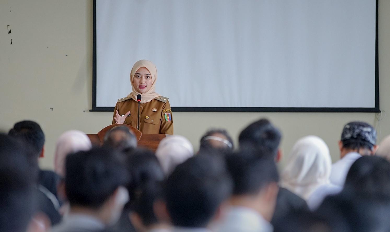 Wagub Jihan Nurlela Beri Pengarahan kepada Dokter Koas dan Dokter PPDS serta Peserta Didik Kesehatan, Ini Amanatnya